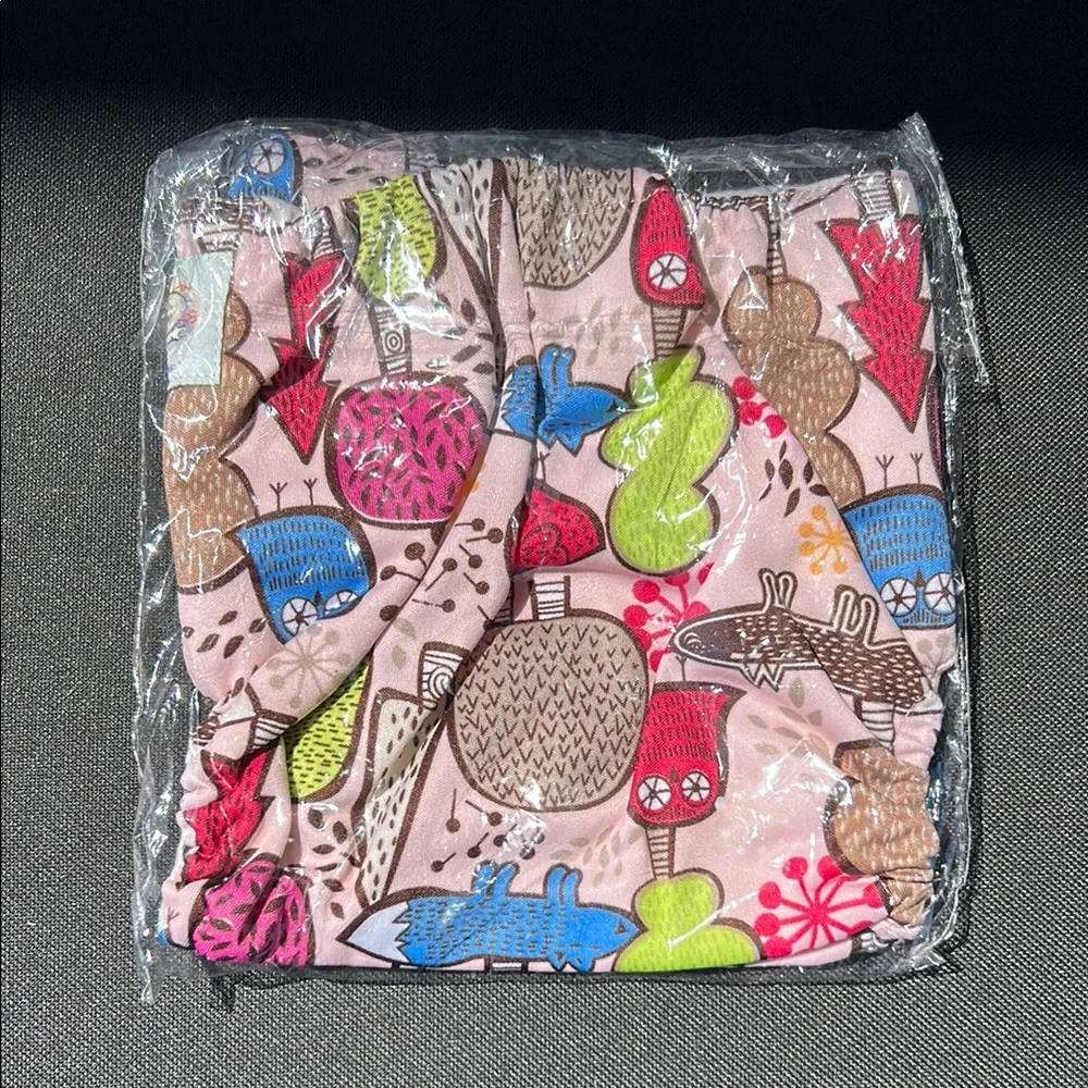 New Washable Reusable Colorful Baby Cloth Diapers Set Pink